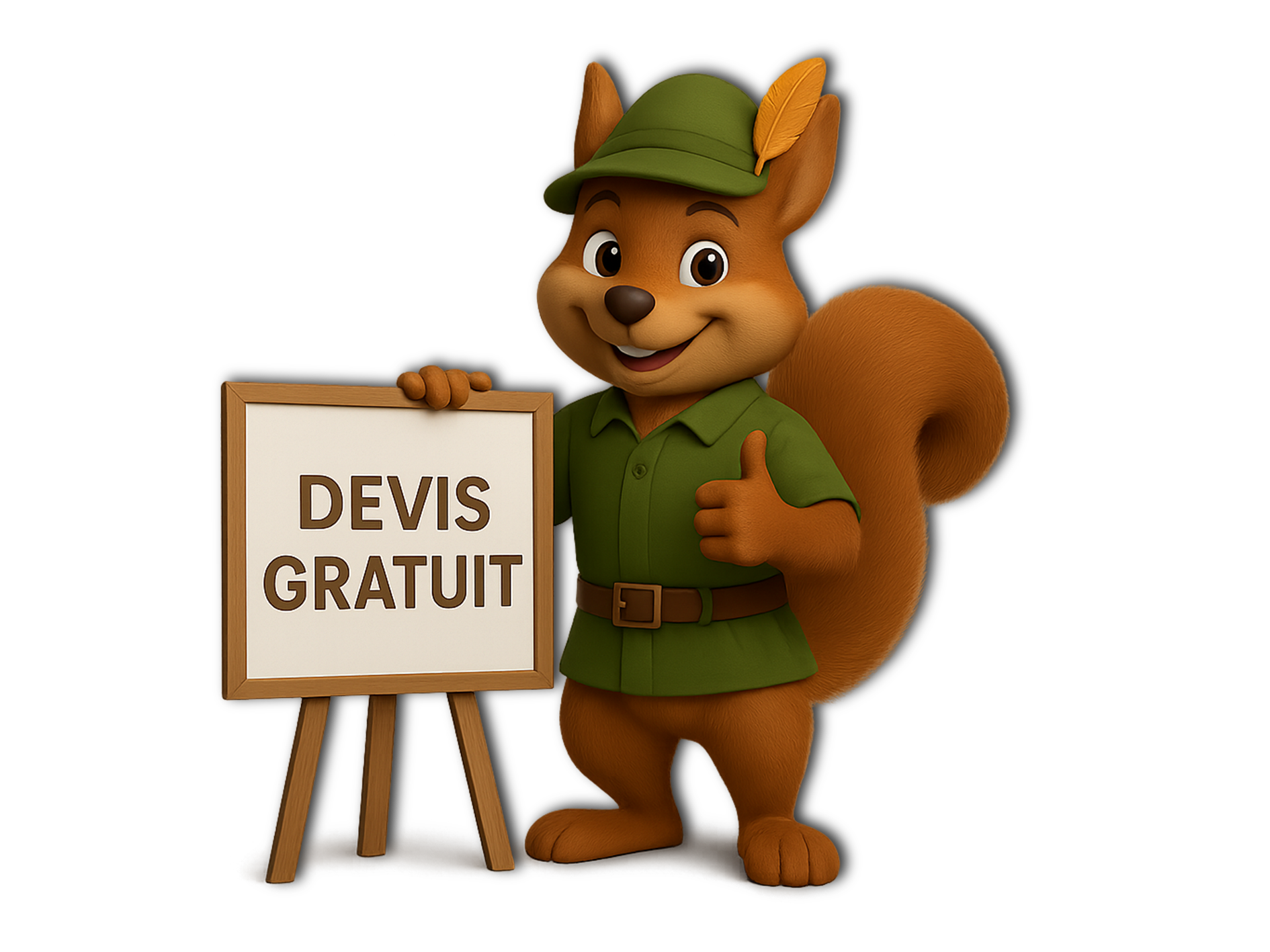 devis gratuit panneau mascotte