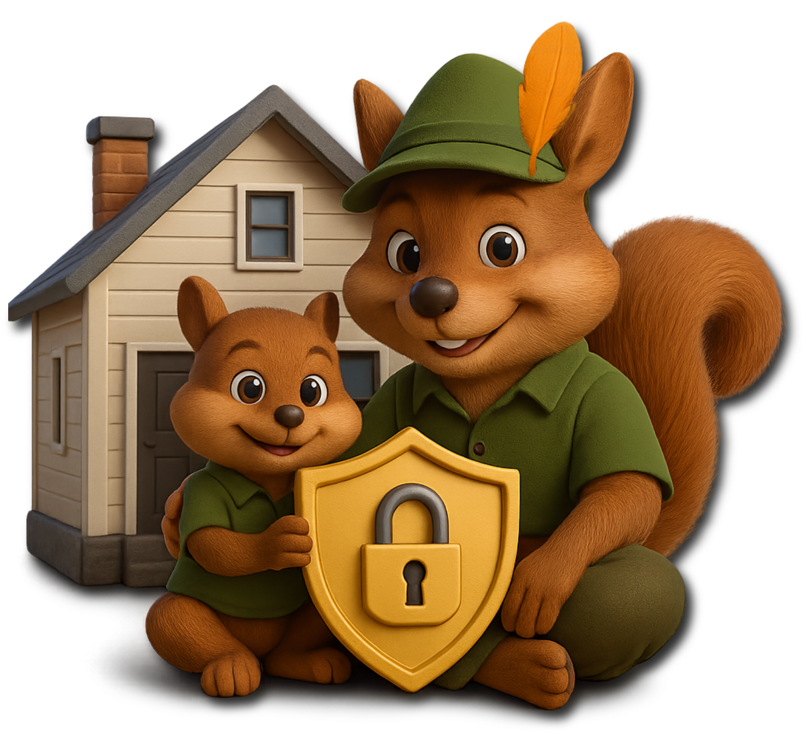 maison enfant mascotte